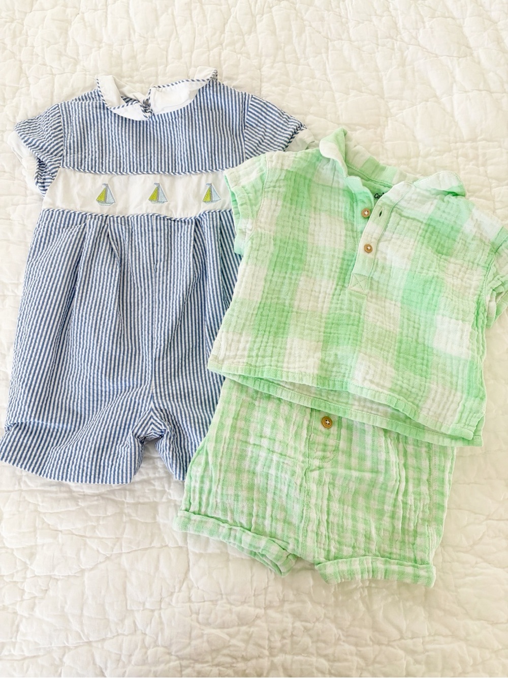 6-9m • baby boys spring summer outfit bundle